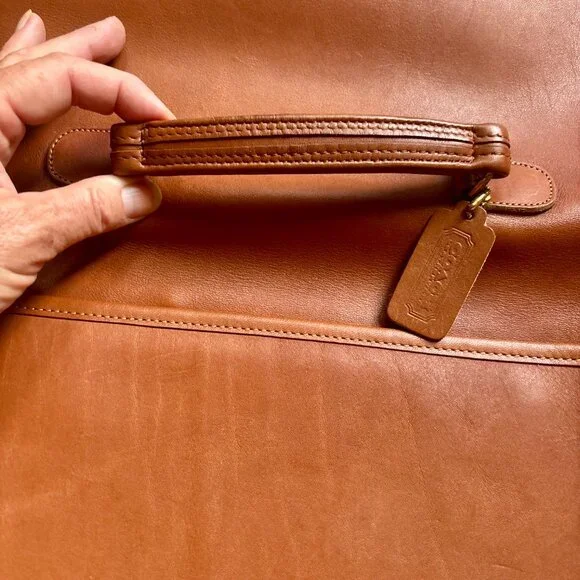 Coach vintage leather briefcase - Picture 5 of 11
